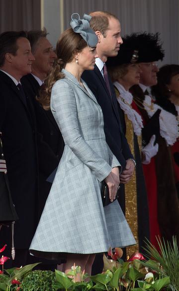 Catherine, Duchess of Cambridge and Prince William, Duke of Cambridge attend a Ceremonial Welcome for the President of Singapore