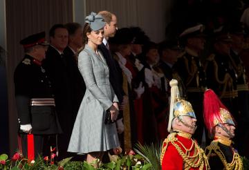 Catherine, Duchess of Cambridge and Prince William, Duke of Cambridge attend a Ceremonial Welcome for the President of Singapore