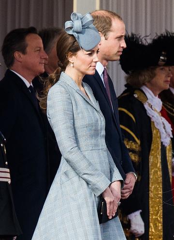 Catherine, Duchess of Cambridge and Prince William, Duke of Cambridge attend a Ceremonial Welcome for the President of Singapore