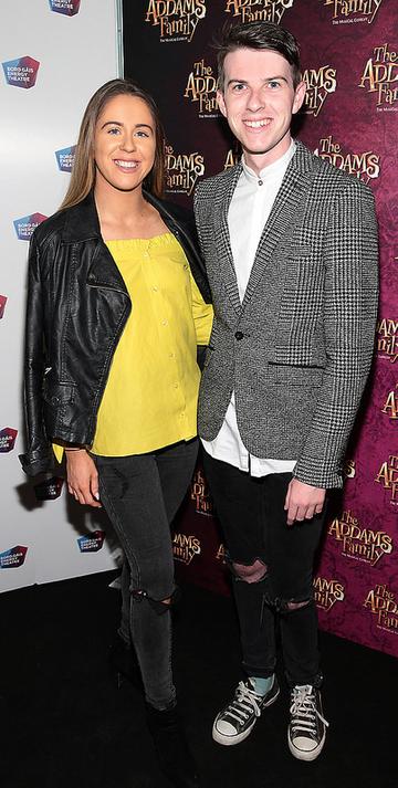 The Addams Family opening night with Samantha Womack and Les Dennis