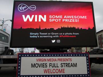 Virgin Media's Full Stream screening of Pulp Fiction in Wexford
