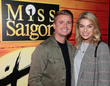 Irish stars at the opening night of Miss Saigon