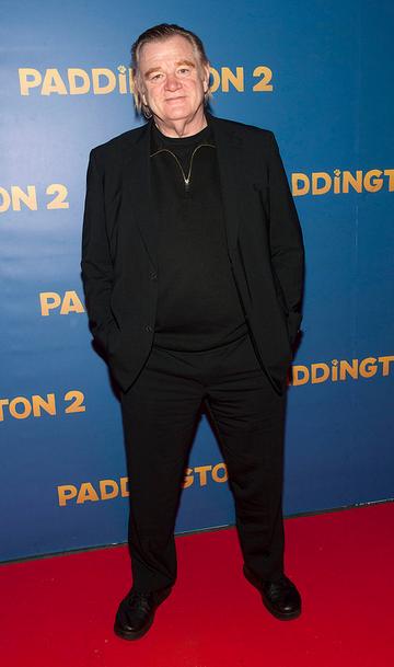Brendan Gleeson and Domhnall Gleeson at the Paddington 2 Premiere
