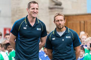 Prince Harry Launches The Rugby World Cup Trophy Tour