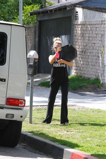 Ashley Tisdale seen wearing a fabulous shirt