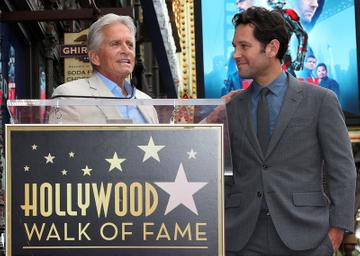 Paul Rudd Honored With Star On The Hollywood Walk Of Fame