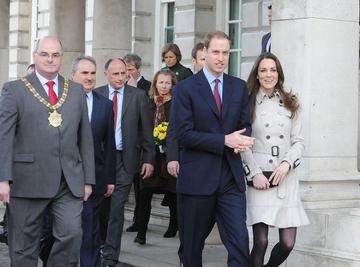 Prince William and Kate Middleton in Belfast