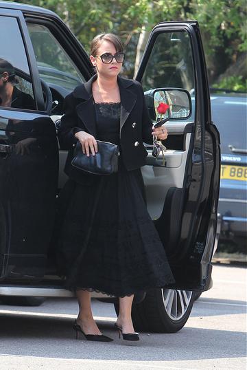 The funeral of Peaches Geldof