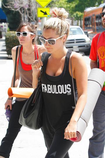 Ashley Tisdale seen wearing a fabulous shirt
