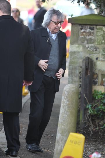 The funeral of Peaches Geldof