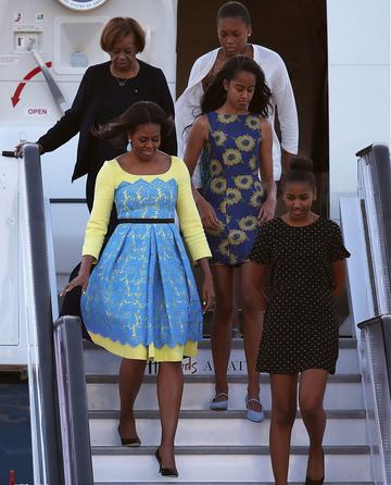 Michelle Obama in London promoting her 'Let Girls Learn' Initiative
