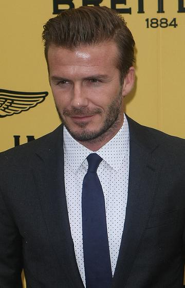 David Beckham and John Travolta at Breitling store launch