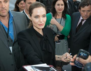 Brad Pitt and Angelina Jolie at World War Z Premiere in Paris
