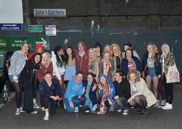 Jedward at Rehearsal for Westlife Concert