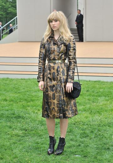 Celebs at Burberry Prorsum Menswear Show