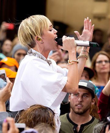 Miley Cyrus Performs on The Today Show (NBC)