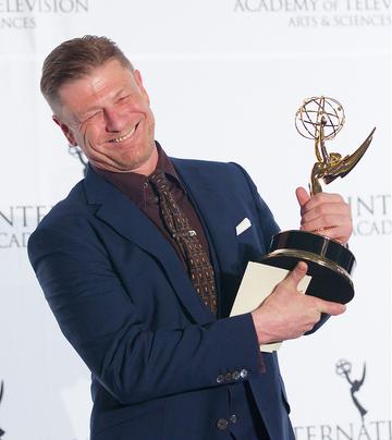 Chris O'Dowd &amp; friends at the International Emmy Awards Gala