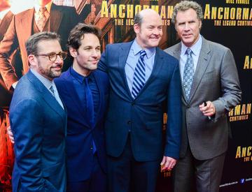 Anchorman 2 Premiere Australia with Will Ferrell, Steve Carrell, Paul Rudd and friends