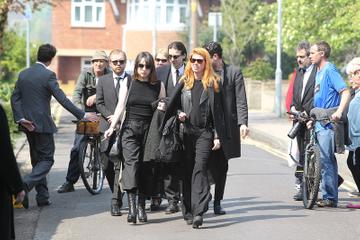 The funeral of Peaches Geldof