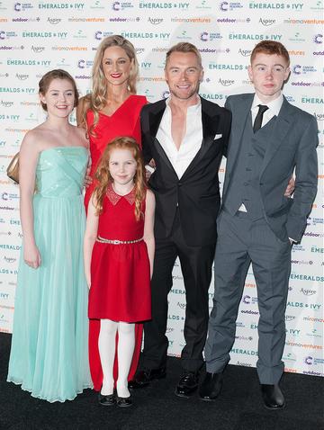 Ronan Keating, Boyzone and friends at the Emeralds &amp; Ivy Ball