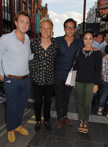 Ashton and Mila, Jude Law, Chris Martin and Simon Amstell: A night at the theatre