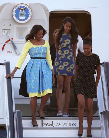 Michelle Obama in London promoting her 'Let Girls Learn' Initiative