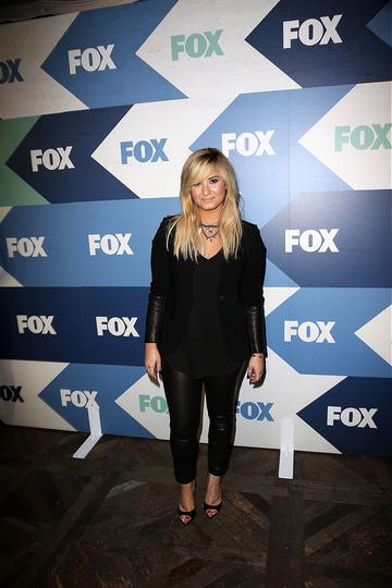 The cast of New Girl, Bones, X Factor US and more at Fox network party