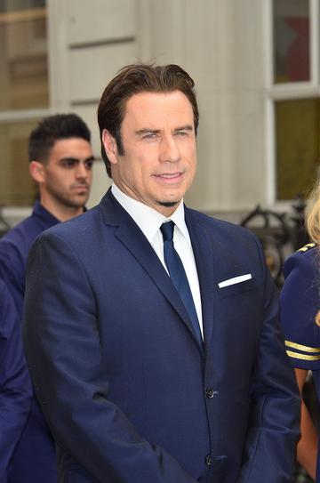David Beckham and John Travolta at Breitling store launch