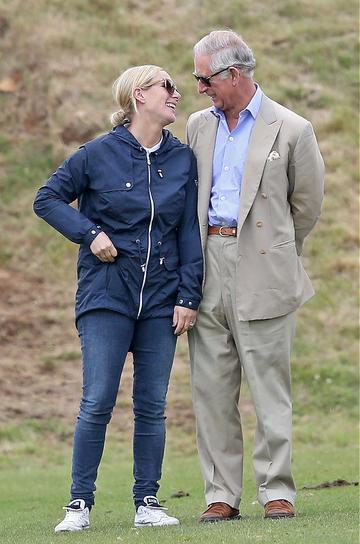 Prince George of Cambridge with Catherine, Duchess of Cambridge at the Gigaset Charity Polo Match at Beaufort Polo Club