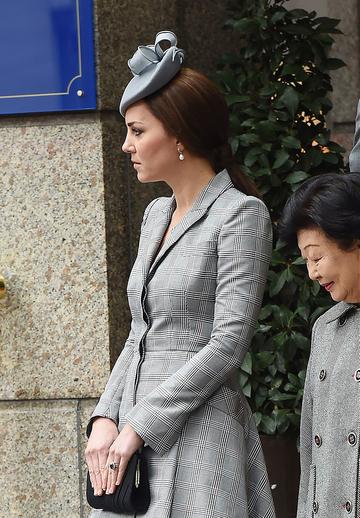 Catherine, Duchess of Cambridge and Prince William, Duke of Cambridge attend a Ceremonial Welcome for the President of Singapore