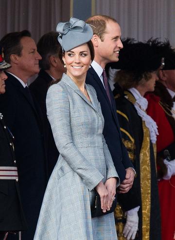 Catherine, Duchess of Cambridge and Prince William, Duke of Cambridge attend a Ceremonial Welcome for the President of Singapore