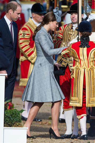 Catherine, Duchess of Cambridge and Prince William, Duke of Cambridge attend a Ceremonial Welcome for the President of Singapore