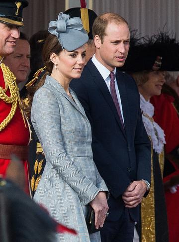 Catherine, Duchess of Cambridge and Prince William, Duke of Cambridge attend a Ceremonial Welcome for the President of Singapore