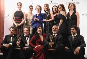 43rd International Emmy Awards - Press Room
