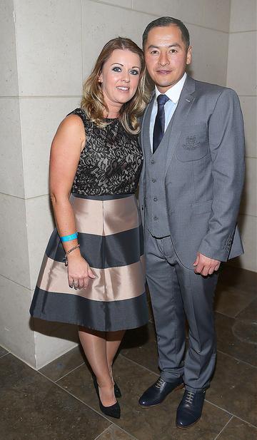 Dublin GAA Team attend the All Ireland Post Match Banquet at the Gibson Hotel