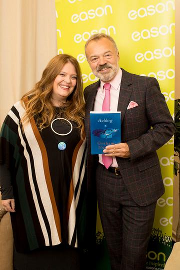 Graham Norton in Dublin with New Book 'Holding'