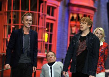 Behind the scenes at Harry Potter junket
