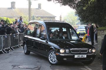 The funeral of Peaches Geldof