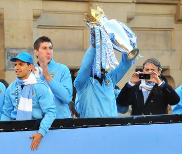 Manchester City Premier League Title victory parade.