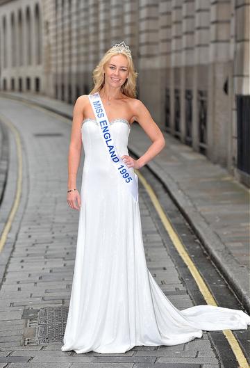 Miss England dress recycled charity auction