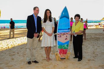 Prince William and Kate visit Manly Beach, Sydney