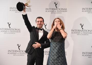 43rd International Emmy Awards - Press Room