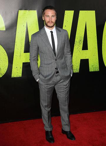 Travolta, Hayek, Lively at Savages Premiere LA.