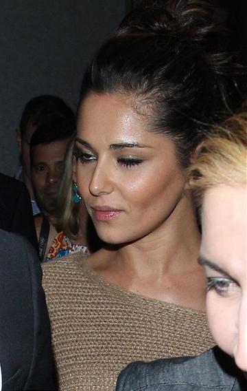 Cheryl Cole and Will.I.Am leaving London restaurant
