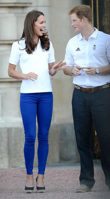Kate Middleton and Prince William celebrate Olympics