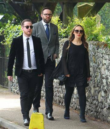 The funeral of Peaches Geldof