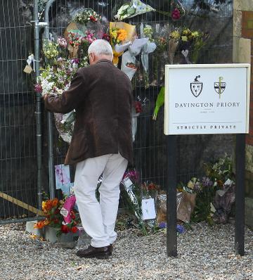 The funeral of Peaches Geldof