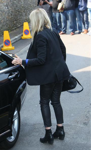 The funeral of Peaches Geldof