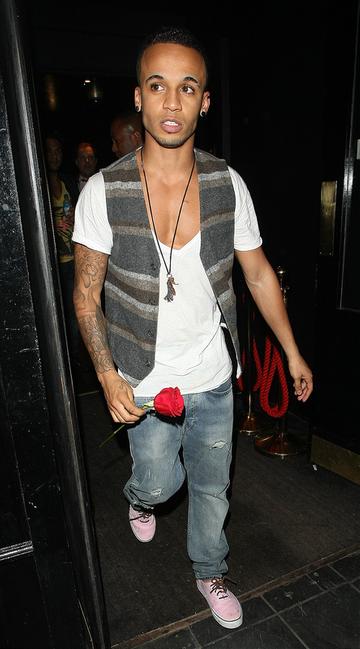 Celebs Leave The Rose Club London