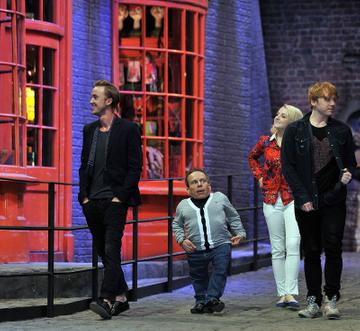 Behind the scenes at Harry Potter junket